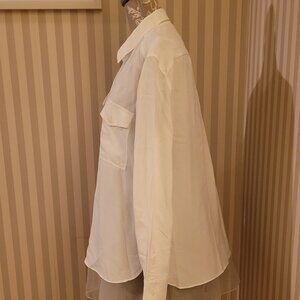 Zara white dress shirt